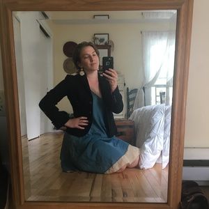 Black Wool J. Crew Blazer